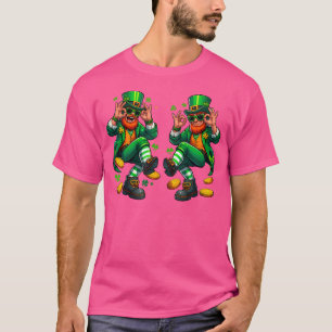 Camiseta Pote do Dia de São Patrício do divertido Duende Gr