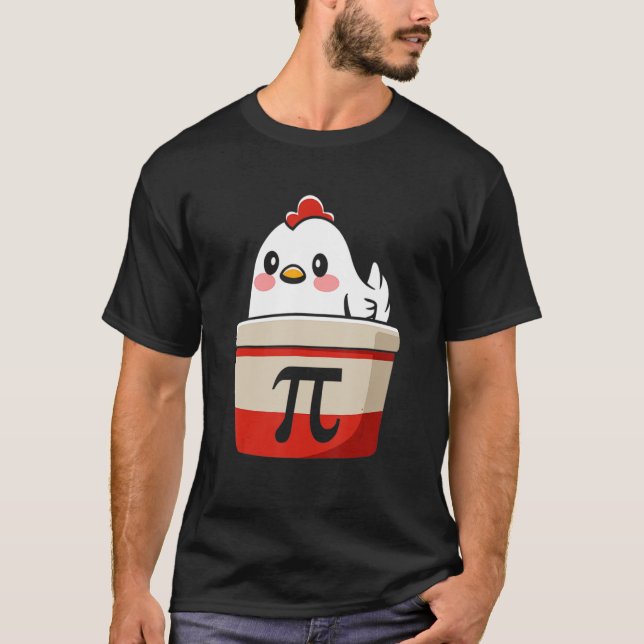 Camiseta Pote Engraçado Pi Shirt Day Pie Math Geek Lover (Frente)