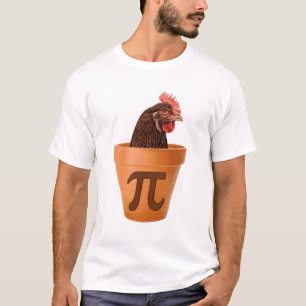 Camiseta Pote Pi (e mim da galinha não faz o cuidado)