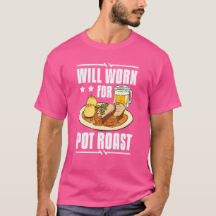 Camiseta Pote Roast Recipiente Lento Coker Carne De Bovino