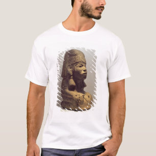 Camiseta Pote sob a forma de uma figura do ajoelhamento,