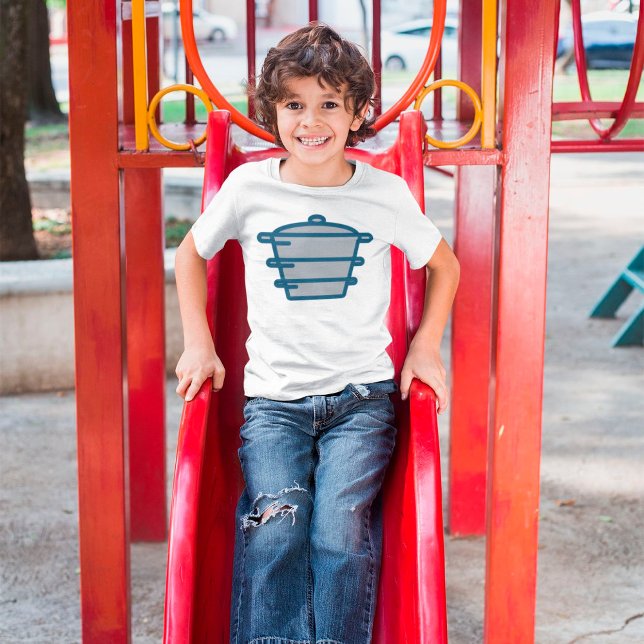 Camiseta Pote T-Shirt cinza (Criador carregado)