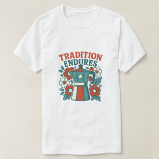 Camiseta Pote Vintage Coffee Tradition Moka