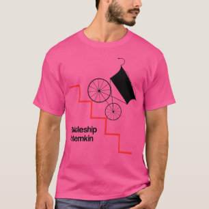Camiseta Potemkin Minimalista Eisenstein Filme Fa