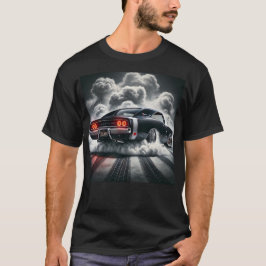 Camiseta Potência Clássica de Muscle Car Liberada: