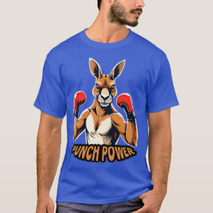 Camiseta Potência de aperto de canguru in a box