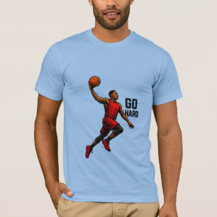 Camiseta Potência de basquete Mover T-Shirt - Forte mente