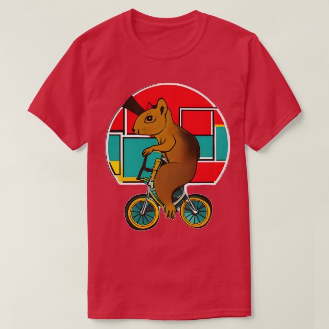Camiseta Potência de esquilo (Frente do Design)