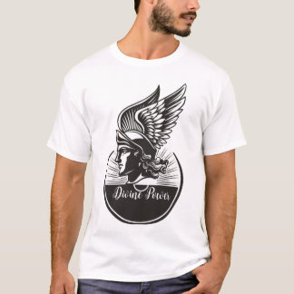 CAMISETA **POTÊNCIA DIVINA: APOLLO LOGO DEUS GREGO**