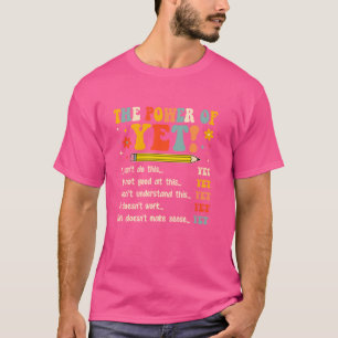 Camiseta Potência Do Professor De Mindset De Crescimento Ai