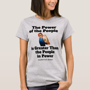 Camiseta Potência do T-Shirt da Pessoas