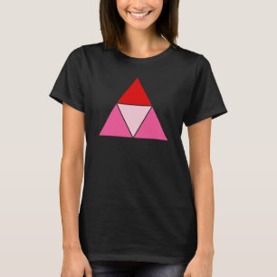 Camiseta Potência e estabilidade do conceito de triângulo