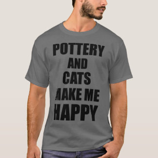 Camiseta Potência E Gatos Me Fazem Feliz Ideia De Presente 
