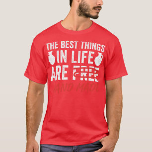 Camiseta Potência Engraçada — Melhores Coisas na Vida Cerâm