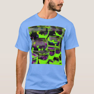 Camiseta Potência verde e roxa