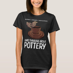 Camiseta Potéria Para Homens Pote Clay Artístico Cerâmico