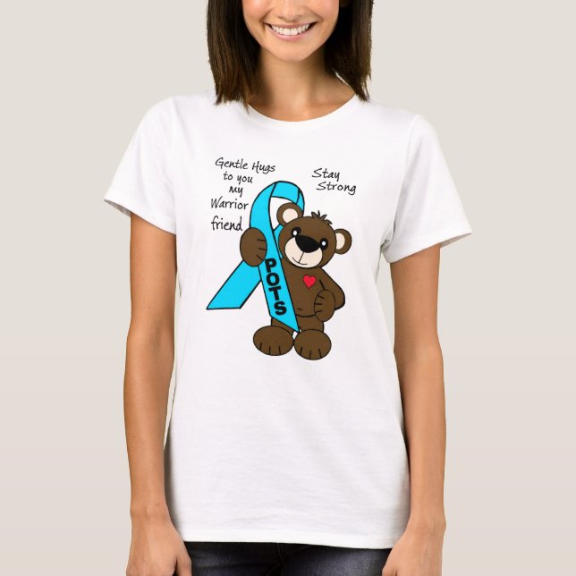 Camiseta POTES do abraço de urso   do ursinho (Frente)