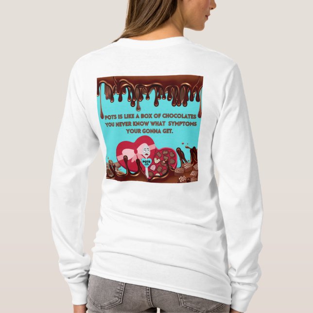 Camiseta Potes É Como Uma Caixa De Chocolates (Verso)