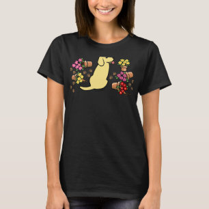 Camiseta Potes Labradores Amarelos