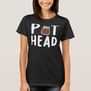 Camiseta Pothead Cafeine Caffeine Pote Chefe Café