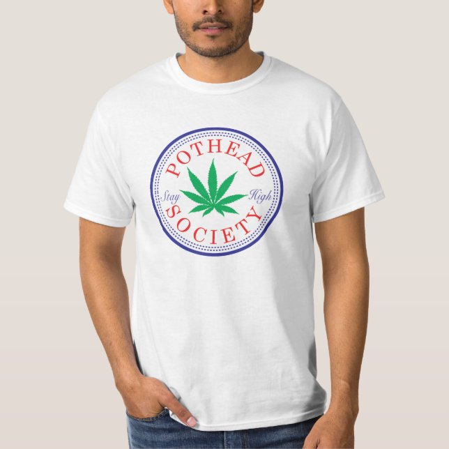 CAMISETA POTHEAD SOCIETY-STAY ALTO (Frente)