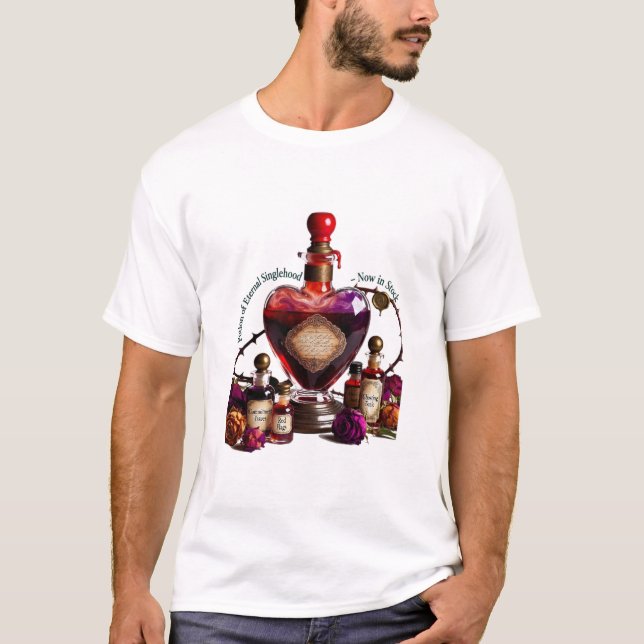 Camiseta Potion of Eternal Singlehood T-Shirt  (Frente)