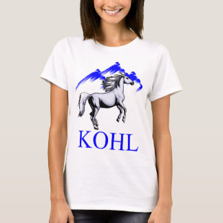 Camiseta Potro Logo_Color de Kohl e texto