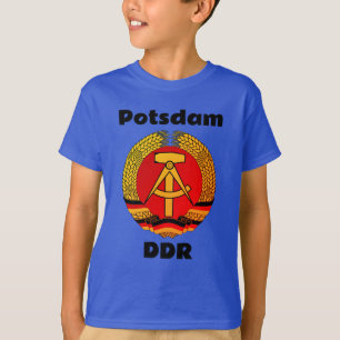 Camiseta Potsdam, Alemanha Oriental (DDR, GDR)