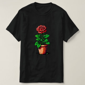 Camiseta Potted Rosebush