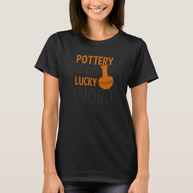 Camiseta Potter É Minha Palavra Sortuda (Frente)