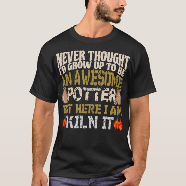 Camiseta Potter Incrível Matou-o, Dando-lhe Potência Nunca (Frente)