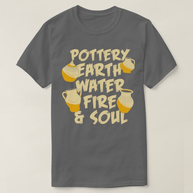 Camiseta POTTERIA Terra Fogo 9 (Frente do Design)