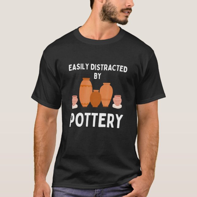 Camiseta pottery maker artist clay pot maker men & women (Frente)