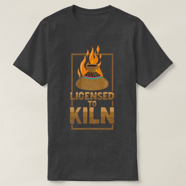 Camiseta Pottery Potter Kin (Frente do Design)