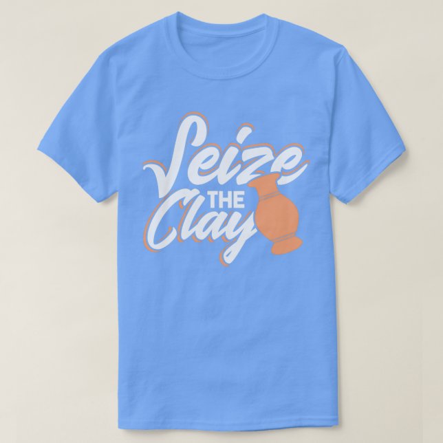 Camiseta Pottery Potters Ceramics Clay Lama Artista (Frente do Design)