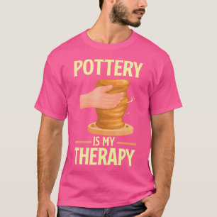Camiseta Pottery Therapy Cerâmica Artist Mud Love