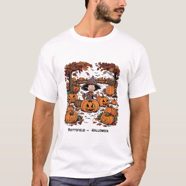 Camiseta Pottsfield - Dia das Bruxas (Frente)