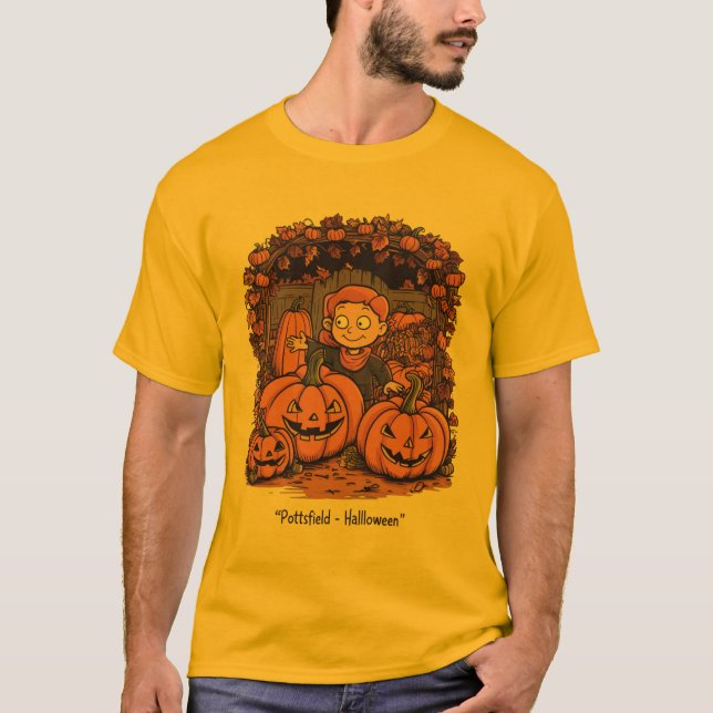 Camiseta Pottsfield - Halloween  (Frente)