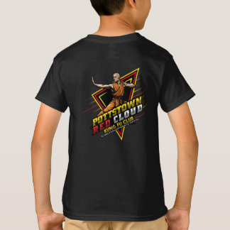 Camiseta Pottstown Red Cloud Kung Fu Club Kids Kids Black S