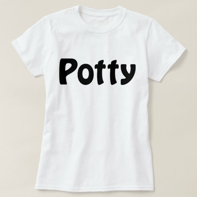 Camiseta Potty (Frente do Design)