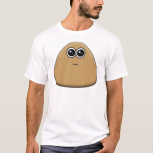 Camiseta Pou com fome
