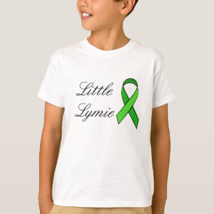 Camiseta Pouca fita da consciência da doença de Lymie Lym