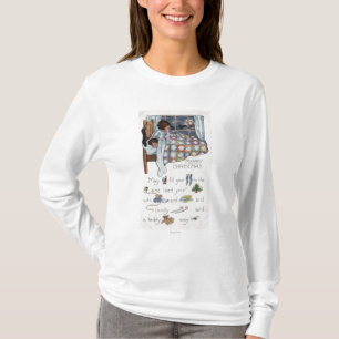 Camiseta Pouco desperta o papai noel e o trenó dos espiõe