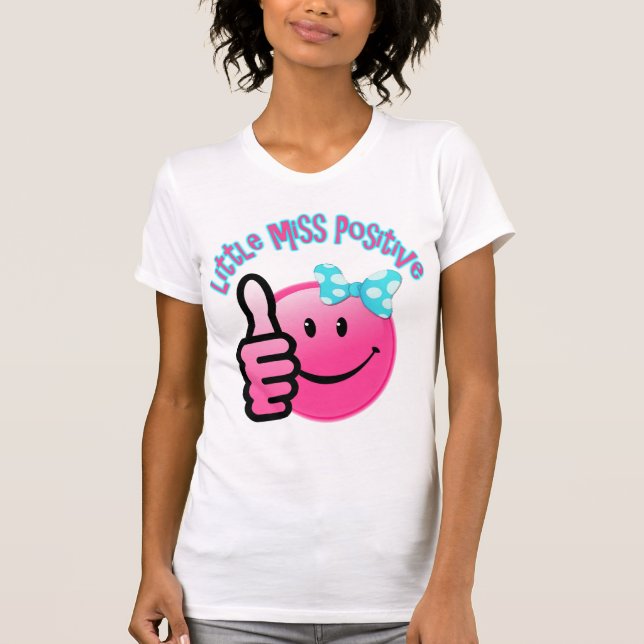 Camiseta pouco tshirt do positivo da falta (Frente)