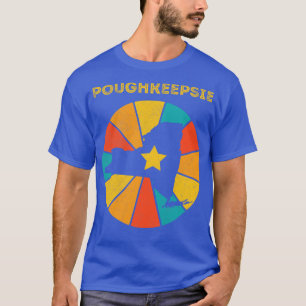 Camiseta Poughkeepsie New York Vintage angustiou Souvenir