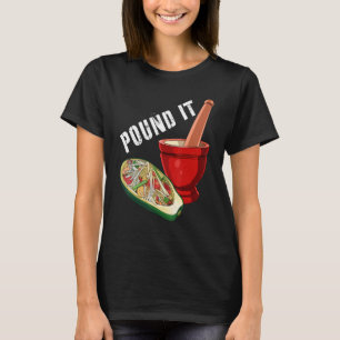 Camiseta POUND IT Espicaria Verde Tailandesa Salada de Papa