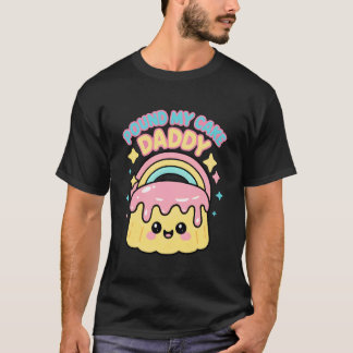 Camiseta Pound Meu Bolo Papai Embaraçoso Inapropriado Homen