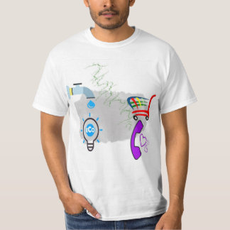 Camiseta Poupança na vida do dia a dia