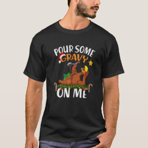 Camiseta Pour some Gravy on Me Christmas 2022 Turkey Family