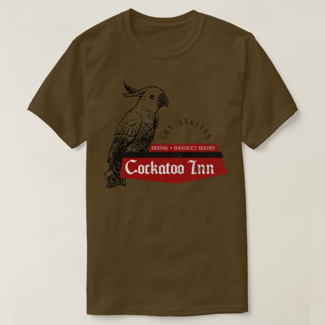 Camiseta Pousada Cockatoo 1 (Frente do Design)